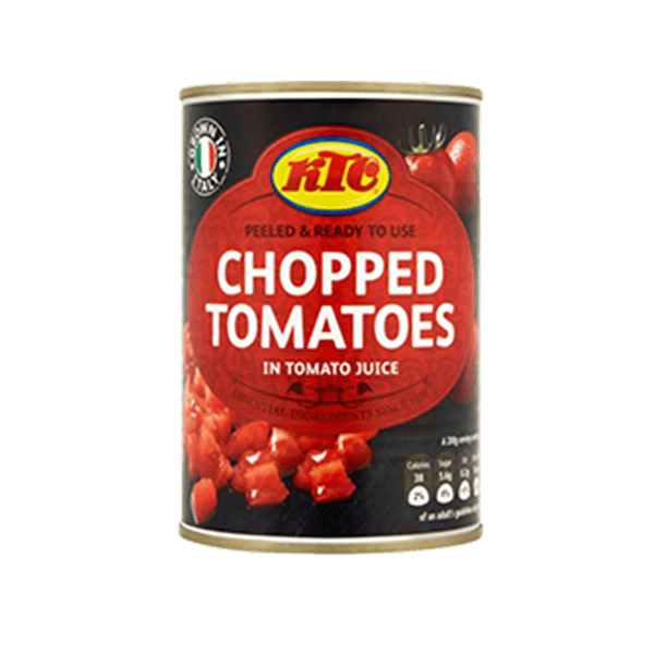 KTC CHOPPED TOMATOES 12X400GM