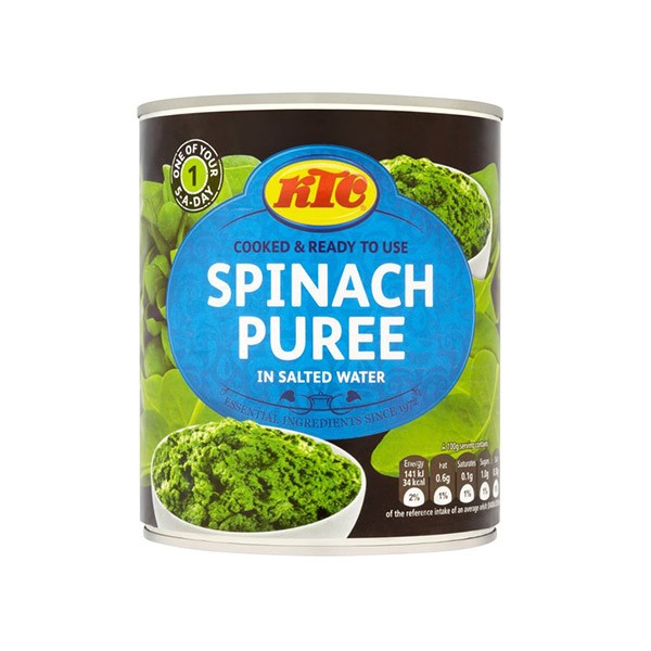 KTC SPINACH PUREE 12X795GM (DISC)
