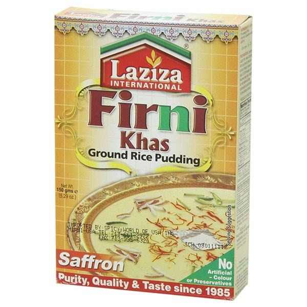 LAZIZA FIRNI KHAS SAFFRON MIX 6X150GM