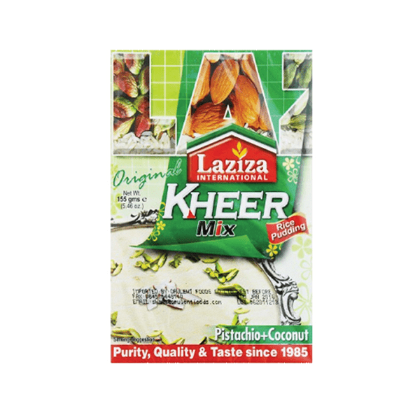 LAZIZA KHEER (PISTACHIO+COCO) MIX 6X155GM