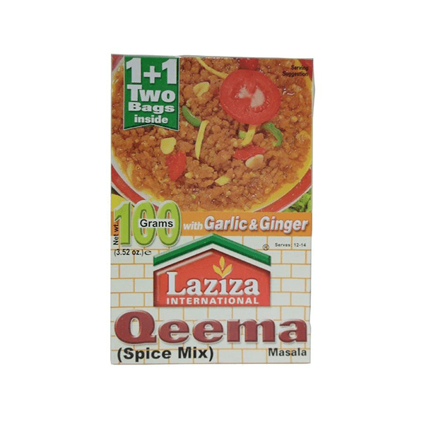 LAZIZA QEEMA MASALA 6X100GM