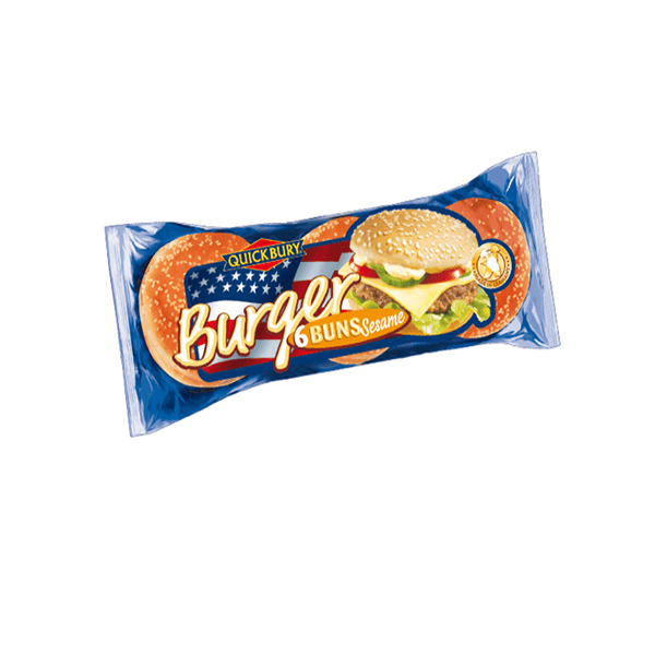 QUICKBURY SESAME BURGER BUNS 8X300GM