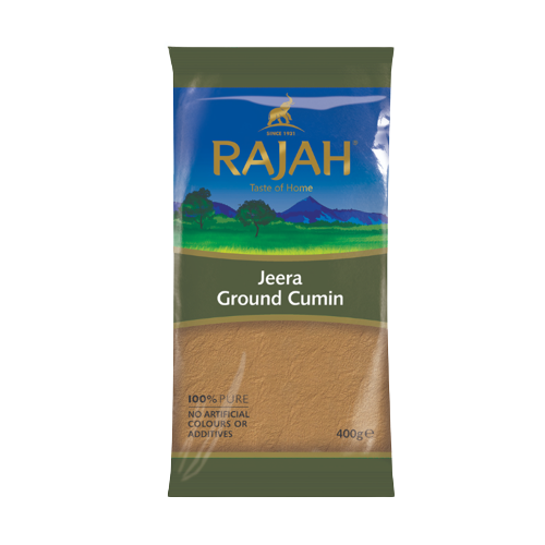RAJAH GROUND JEERA 10X400GM (DISC)
