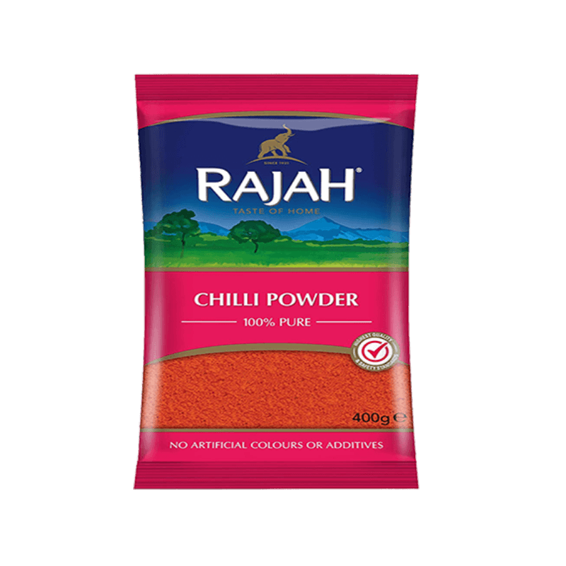 RAJAH CHILLI POWDER 10X400GM (DISC)