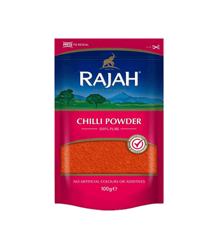 RAJAH EX-HOT CHILLI POWDER 10X100GM (DISC)