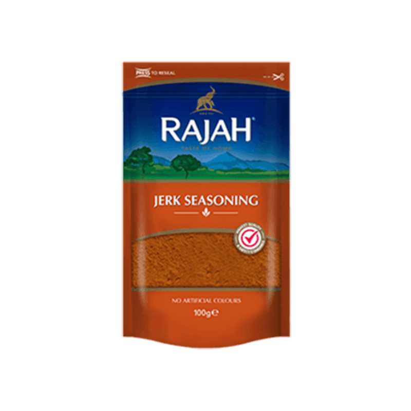 RAJAH JERK STYLE SEASONING MIX 10X100GM (DISC)