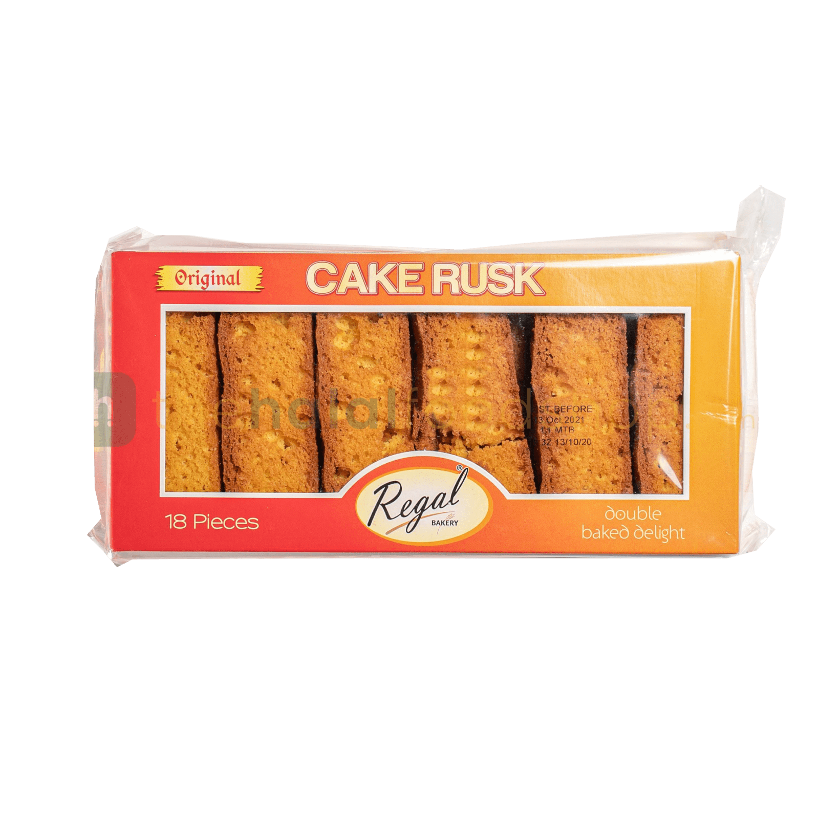 REGAL CAKE RUSK 14X18PC