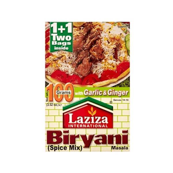LAZIZA BIRYANI MASALA 6X100GM