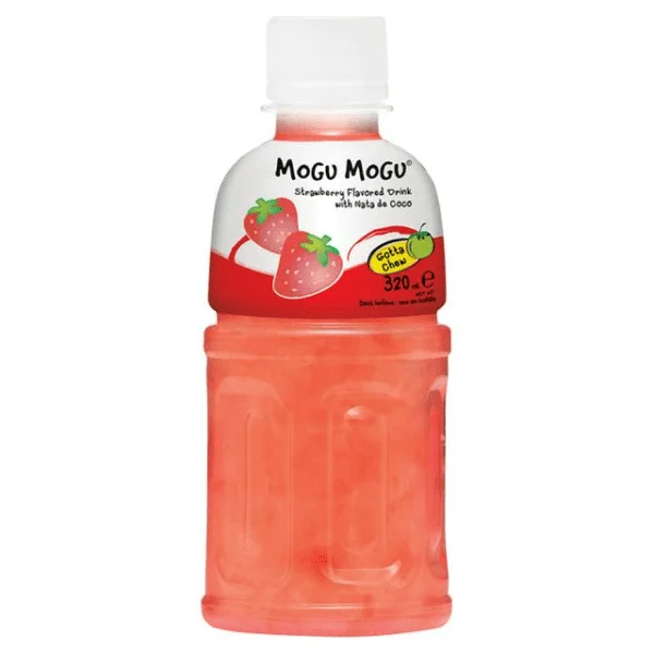 MOGU MOGU STRAWBERRY JUICE 24X320ML - (V20)