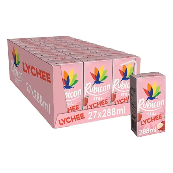 RUBICON LYCHEE JUICE 27X288ML- (V20)