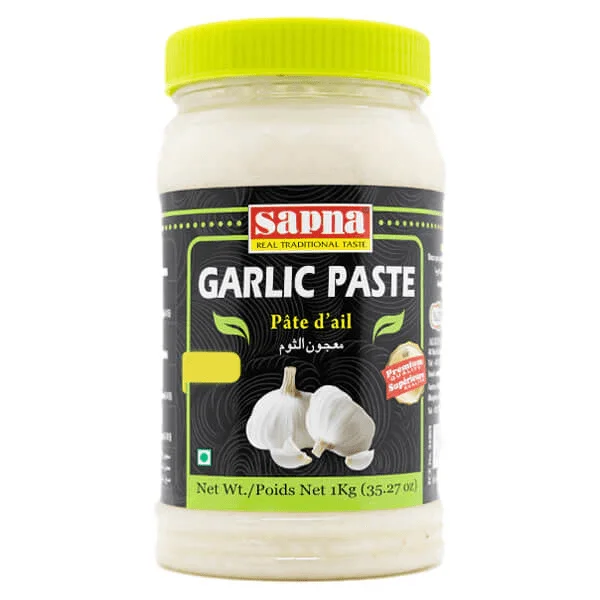 SAPNA GARLIC PASTE 6X1KG PM-£2.99