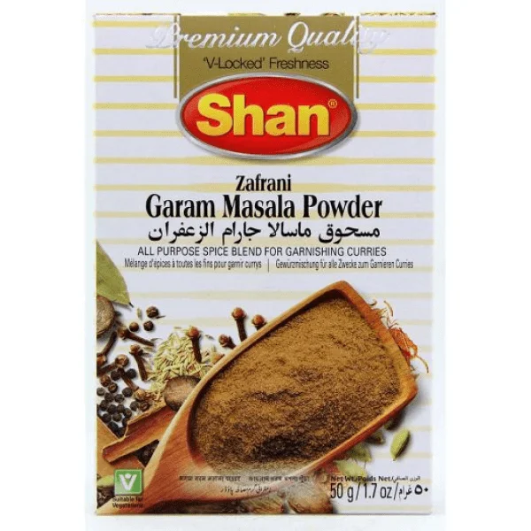 SHAN ZAFRANI GARAM MASALA 12X50GM