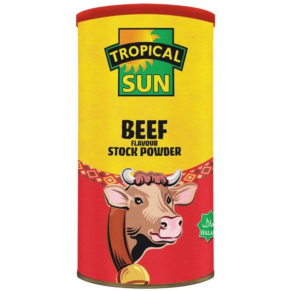 TROPICAL SUN BEEF STOCK POWDER 6X1KG PM-£3.49