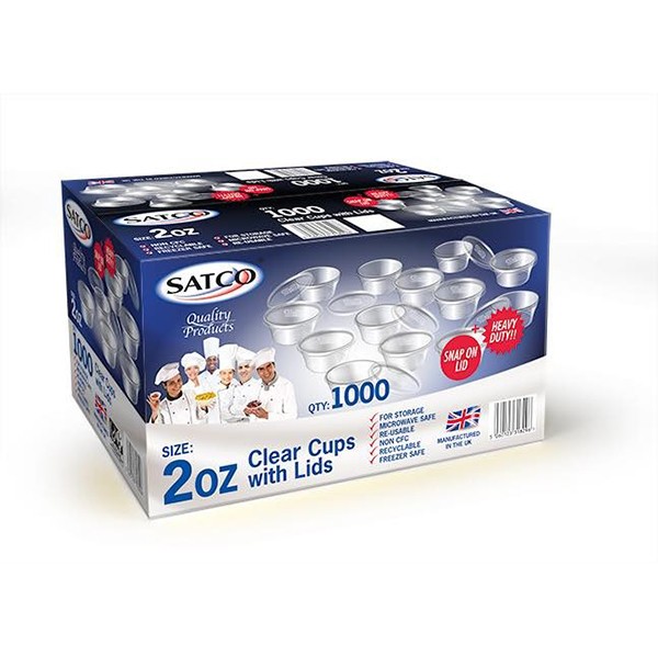 SATCO CHUTNEY CUPS 2oz (800 PC) - (V20)