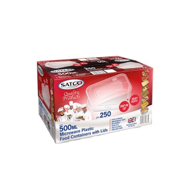 SATCO CONTAINERS 250X500ML - (V20)