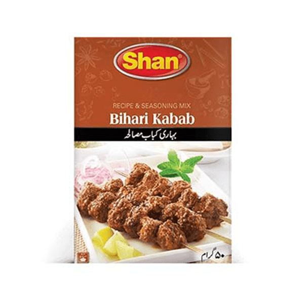 SHAN BIHARI KABAB MASALA 12X50GM