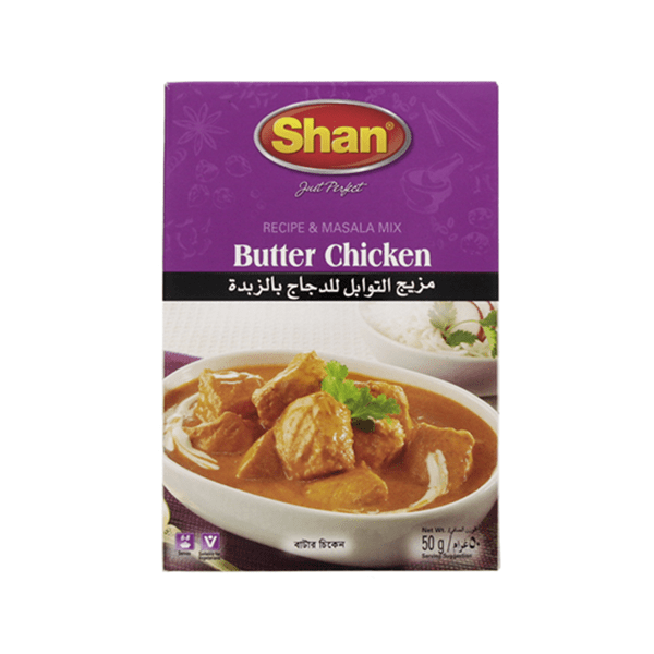SHAN BUTTER CHICKEN MASALA 12X50GM