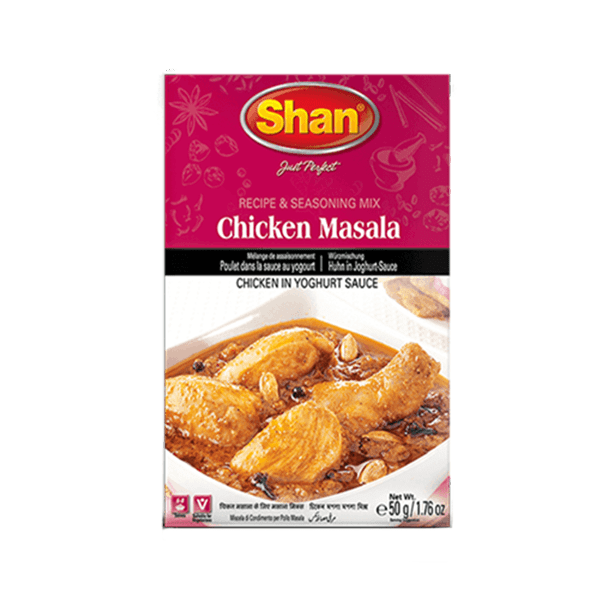SHAN CHICKEN MASALA 12X50GM