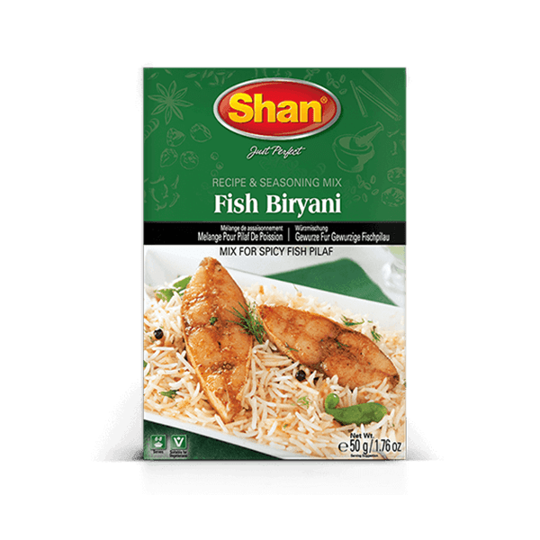 SHAN FISH BIRYANI MASALA 12X50GM