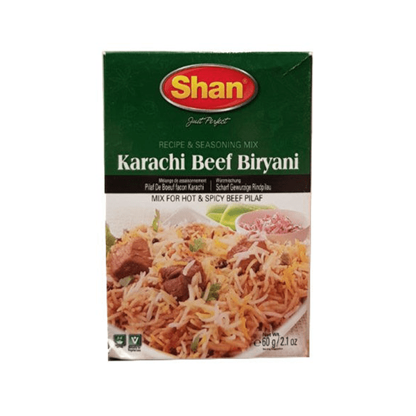 SHAN KARACHI BEEF BIRYANI 12X60GM