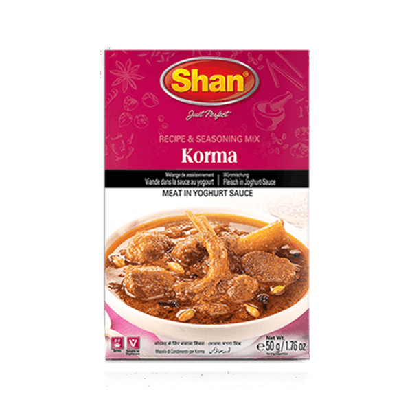 SHAN KORMA MASALA 12X50GM