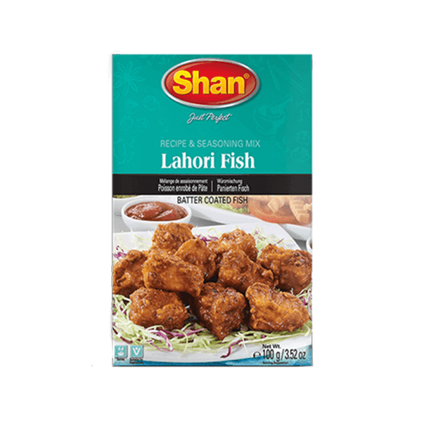 SHAN LAHORI FISH MASALA 12X100GM