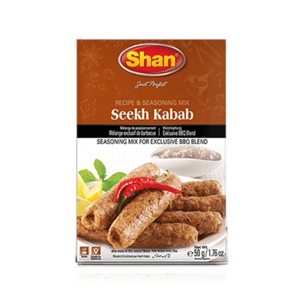 SHAN SEEKH KABAB MASALA 12X50GM