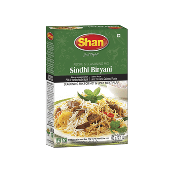 SHAN SINDHI BIRYANI MASALA 12X60GM