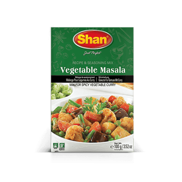 SHAN VEGETABLE MASALA 12X100GM