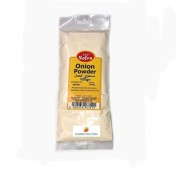 SOFRA ONION POWDER  (PLASTIC BAG) 12X100GM £1.35PM