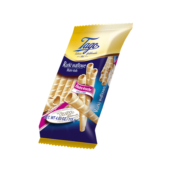 TAGO VANILLA WAFER ROLLS 30X160GM