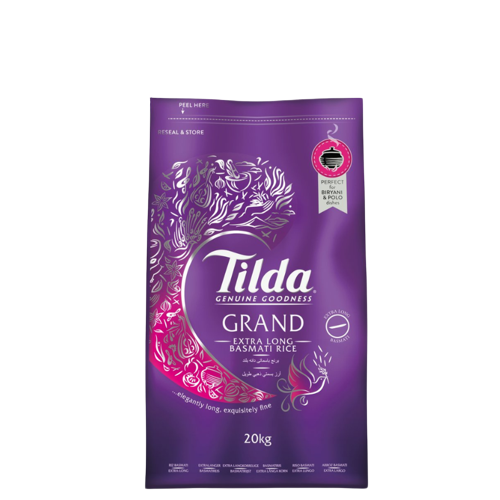 TILDA GRAND BASMATI RICE 20KG