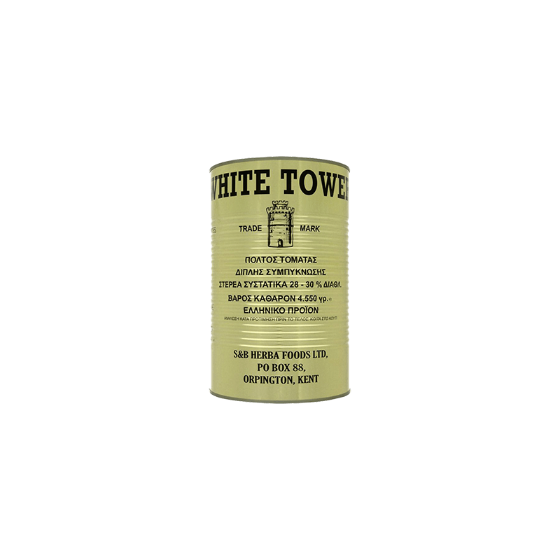 WHITE TOWER TOMATO PASTE 4X5KG