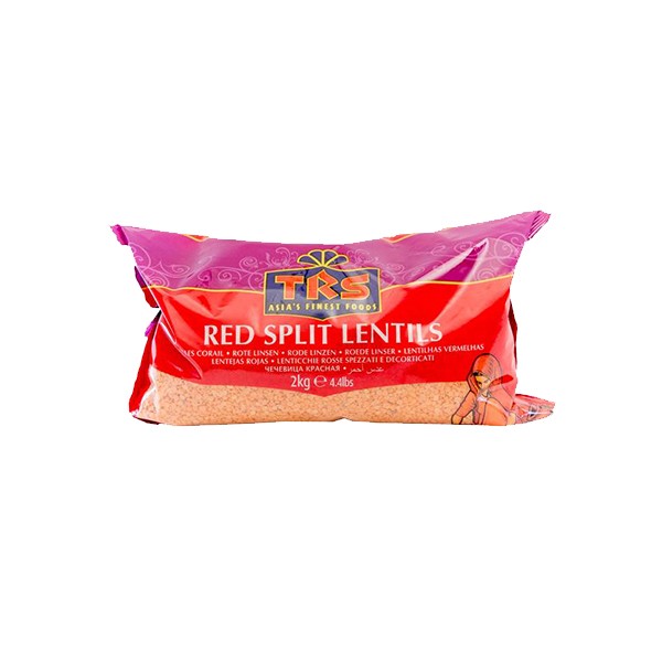 TRS RED SPLIT LENTILS 6X2KG (S4)