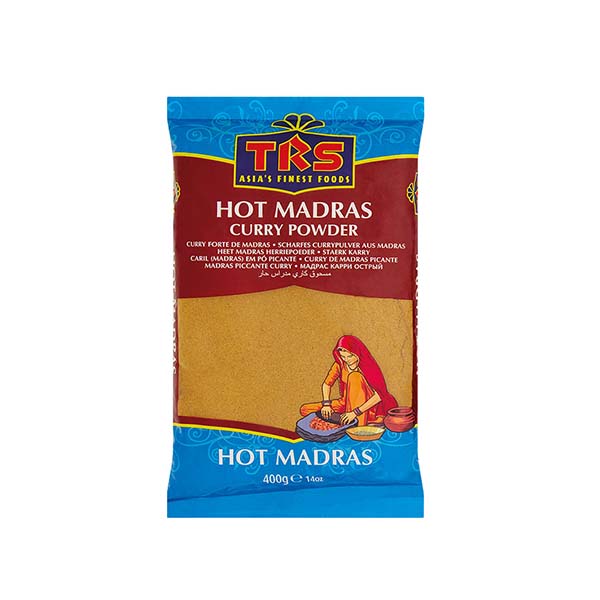 TRS HOT MADRAS CURRY POWDER 10X400GM (S1)