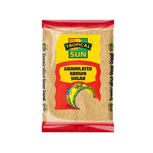 TROPICAL SUN  DEMERARA BROWN SUGAR 4X3KG