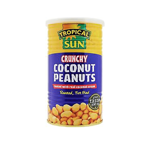 TROPICAL SUN COCONUT PEANUTS 6X330GM - (V20)