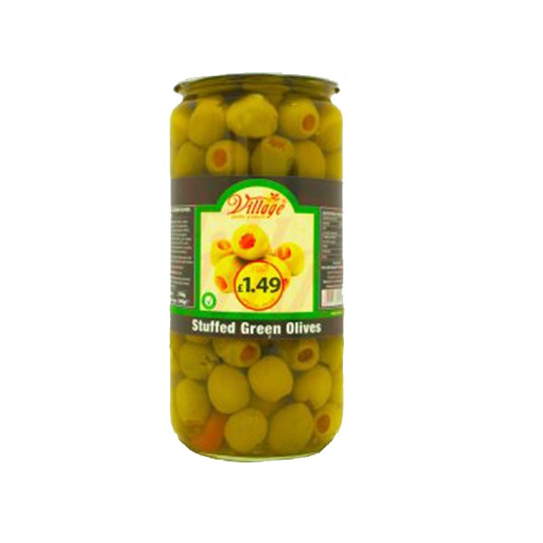 VILLAGE STUFF GREEN OLIVES 6X720GM