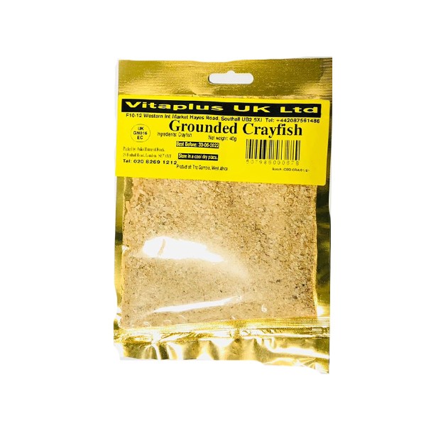 VITAPLUS GROUNDED CRAYFISH 10X40GM