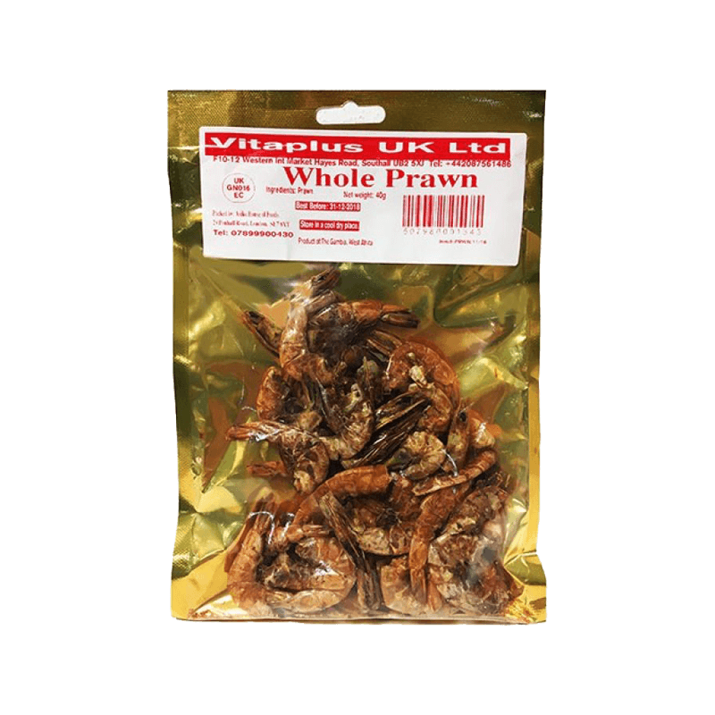 VITAPLUS GROUND PRAWNS 10X40GM