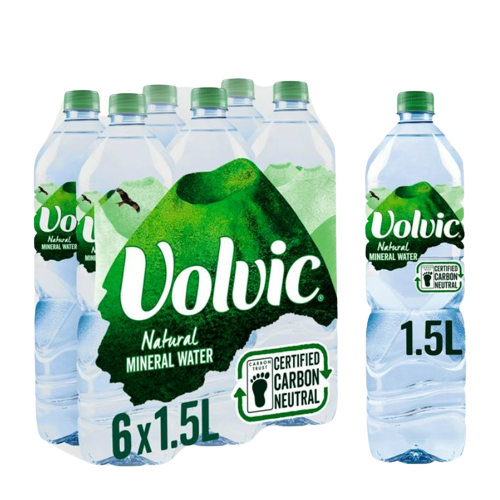 VOLVIC WATER 6X1.5LTR - (V20)