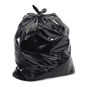 WHITE GOLD BLACK REFUSE BIN BAGS 200PC - (V20)