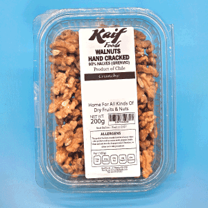 KAIF WALNUTS CHILEAN HAND CRACKED 200GM