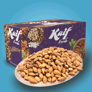 KAIF ALMONDS IN SHELL ROASTED 9KG