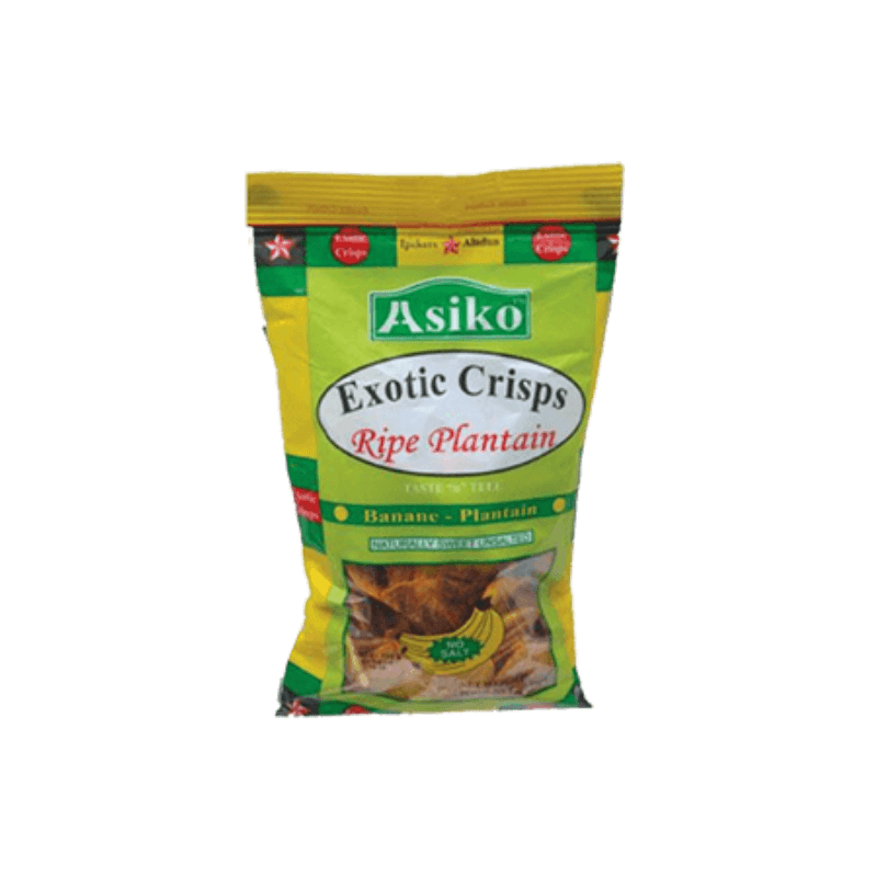 ASIKO EXOTIC PLAIN CRISPS 24X75GM