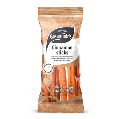 GREEN FIELDS CINNAMON STICKS (6PC) 12X50GM