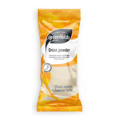 GREEN FIELDS ONION POWDER 12X75GM