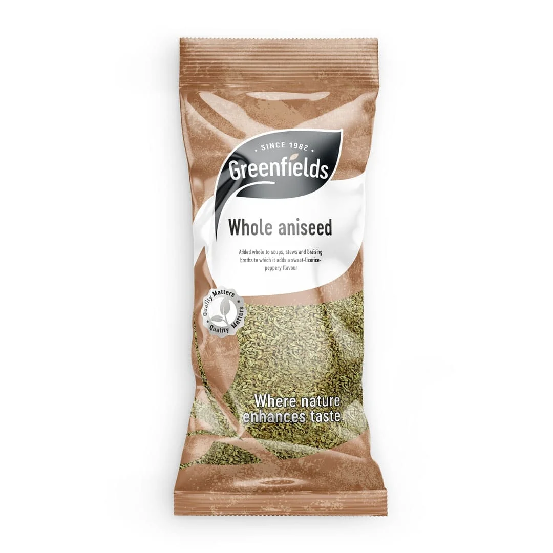 GREEN FIELDS WHOLE ANISEED 12X75GM (DISC)