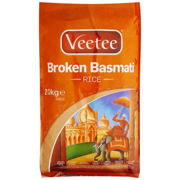 VEETEE BROKEN BASMATI RICE 20KG