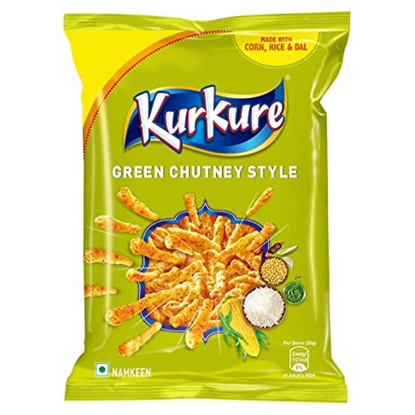 KURKURE GREEN CHUTNEY STLYE 30X70GM